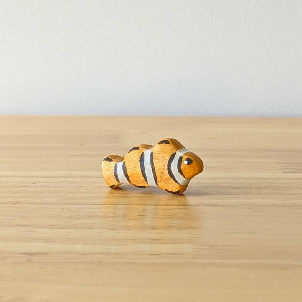 Wooden Sea Creature - Clownfish