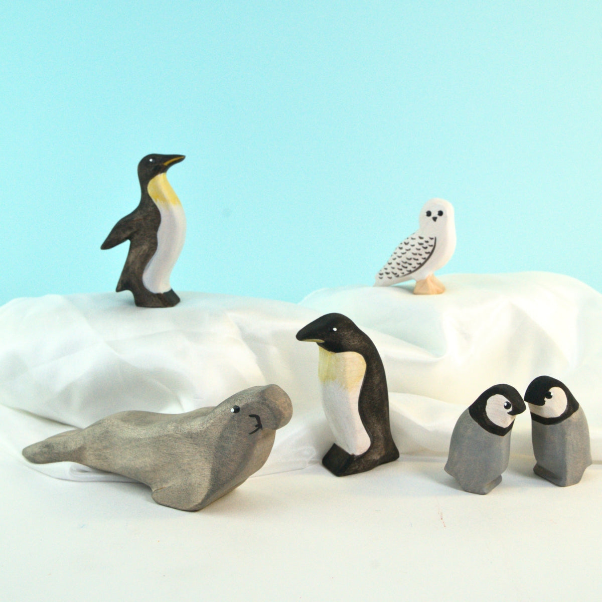 Wooden Polar Animal - Seal