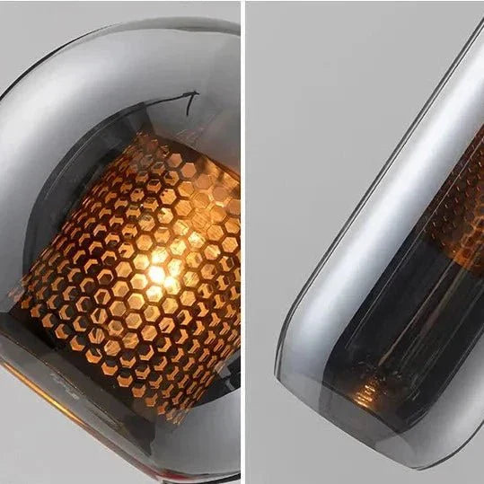 Mosrugs | UrbanBeam – Stylish Iron and Glass Hanging Light