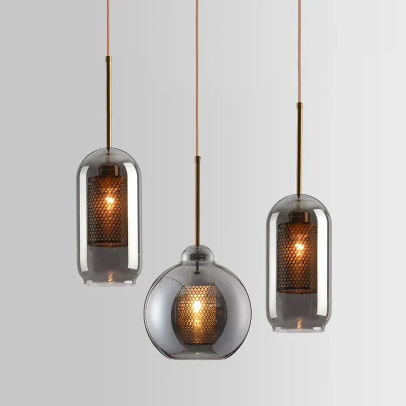 Mosrugs | UrbanBeam – Stylish Iron and Glass Hanging Light