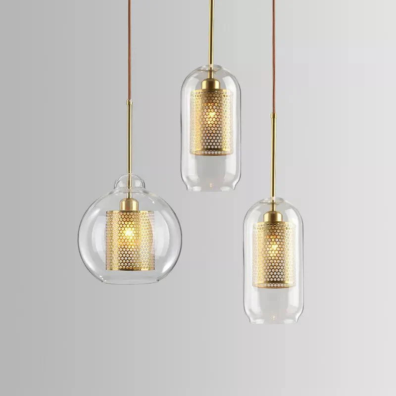 Mosrugs | UrbanBeam – Stylish Iron and Glass Hanging Light