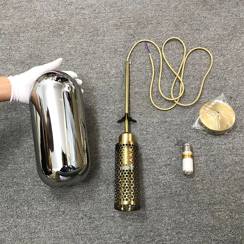 Mosrugs | UrbanBeam – Stylish Iron and Glass Hanging Light