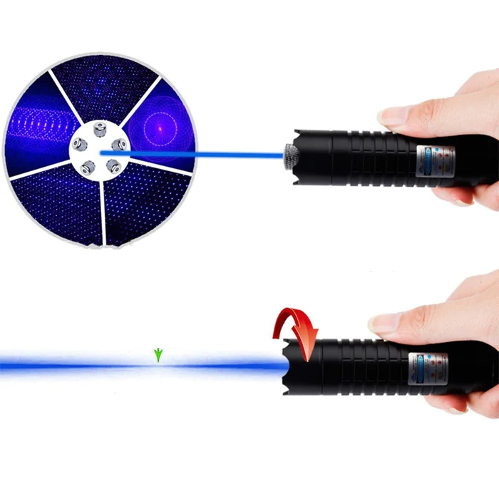 Mosrugs | Tactical Laser Torch | Outdoor Light | Blue