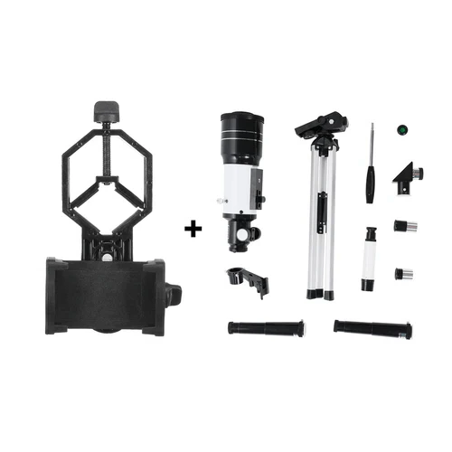 Mosrugs | Professional Astronomical Telescope | 70mm Aperture, 300mm Focal Length & Easy Setup for Stargazing and Nature Exploration