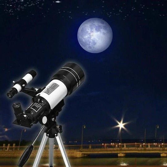 Mosrugs | Explore the Stars with Ease - Professional Telescope with Tripod & 150x Zoom for Moon Watching
