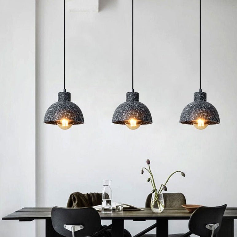 Mosrugs | UrbanLume – Modern Cement Hanging Lamp