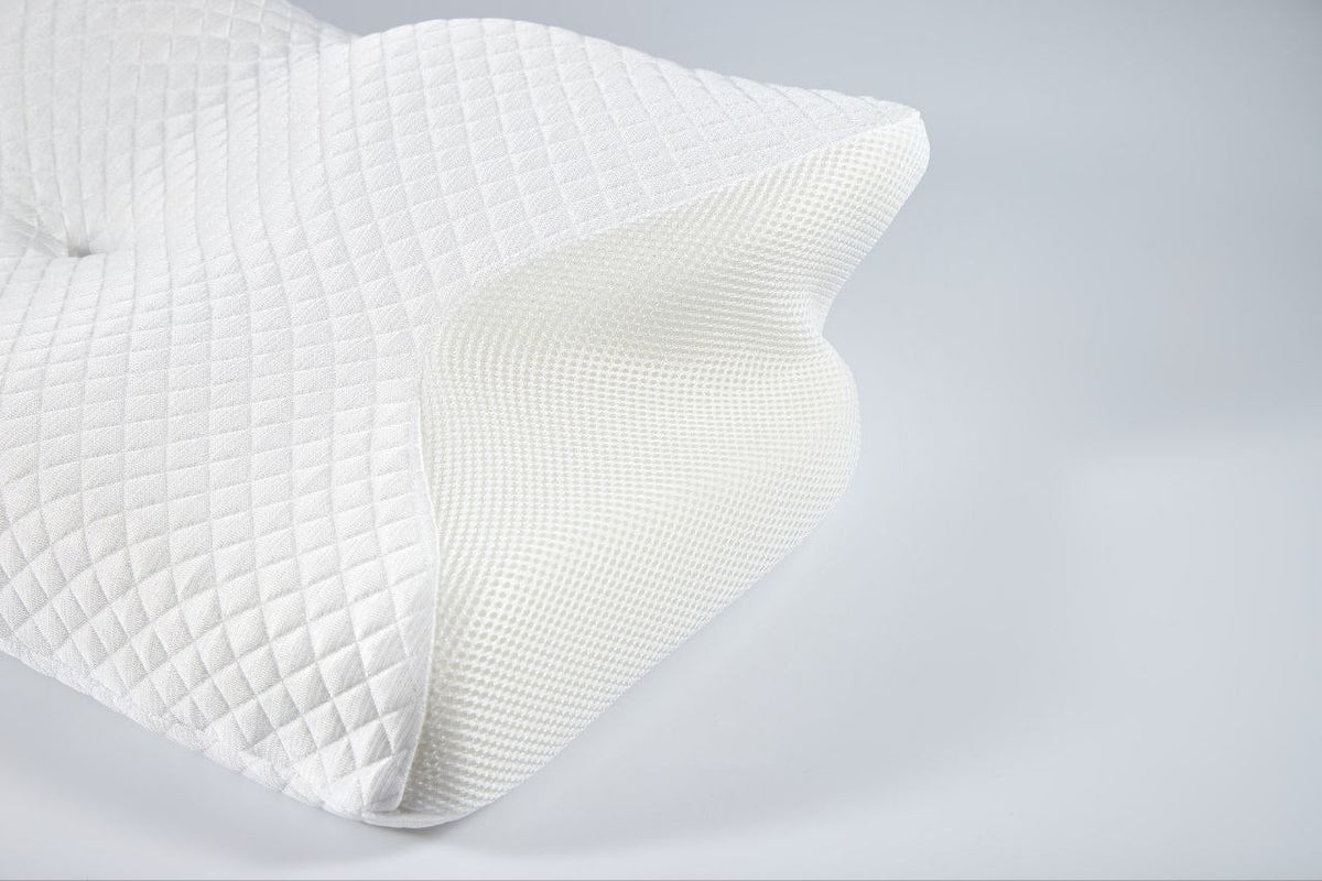 Mosrugs | Cervical Pillow for Neck Pain Relief – Orthopedic Memory Foam Neck Support Pillow for Cervical, Shoulder & Back Alignment