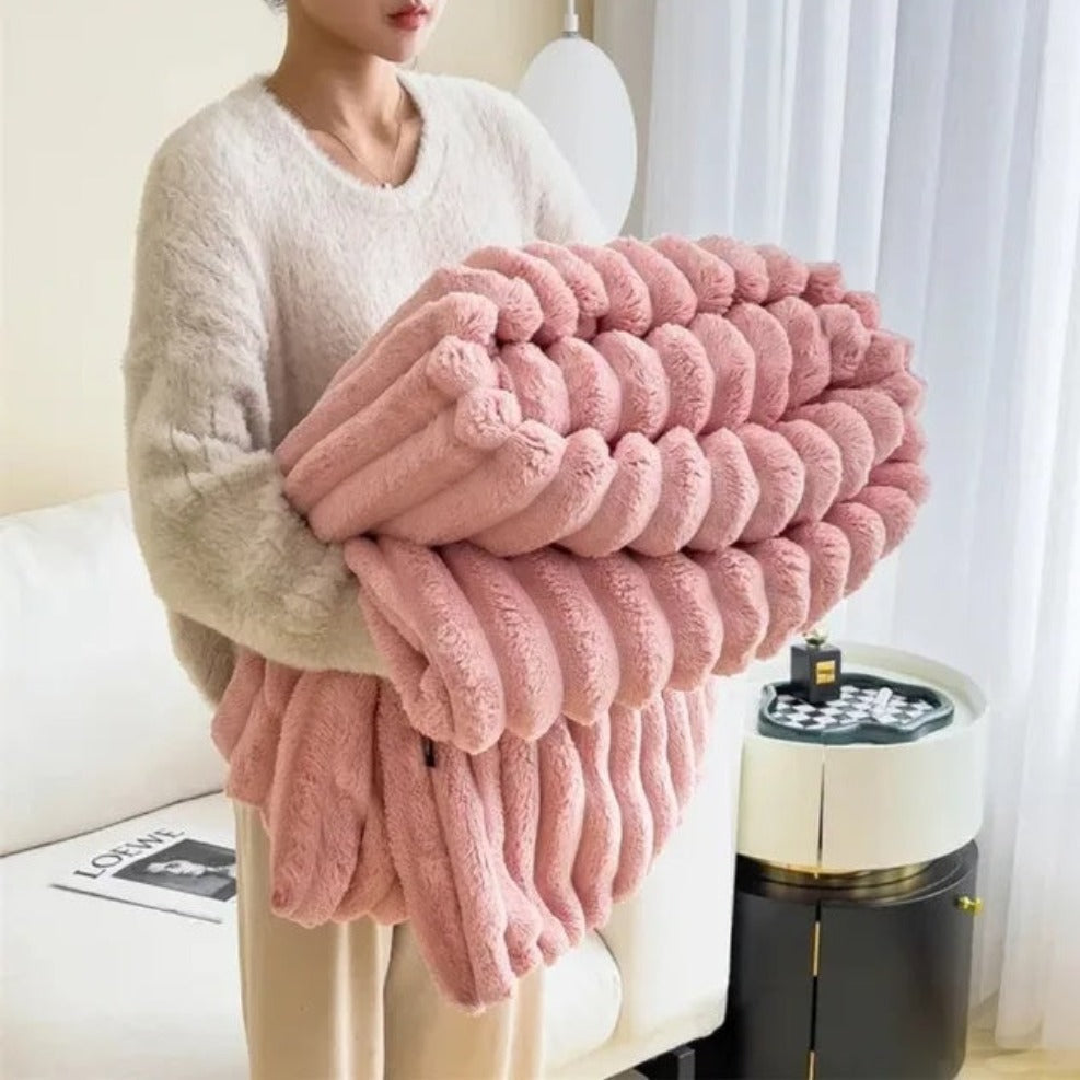 Mosrugs | EILA - Cozy Blanket Cloud Nine