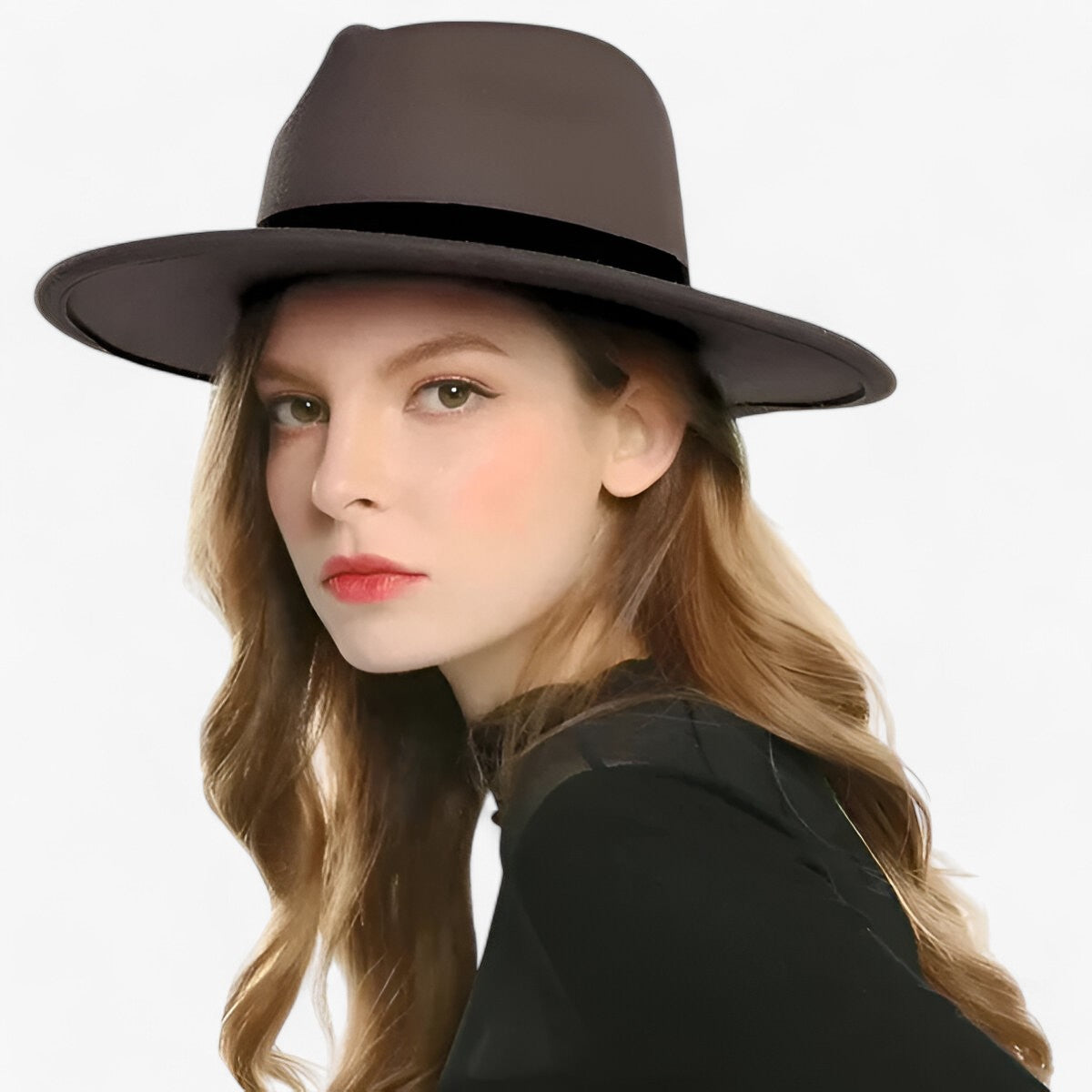 Mosrugs | Lena Wool Fedora Hat – Stay Warm in Timeless Style