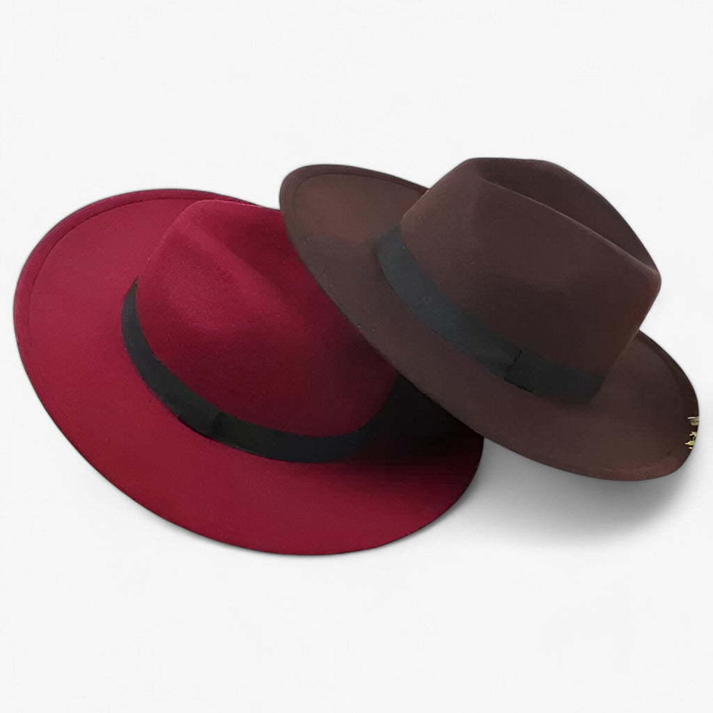Mosrugs | Lena Wool Fedora Hat – Stay Warm in Timeless Style