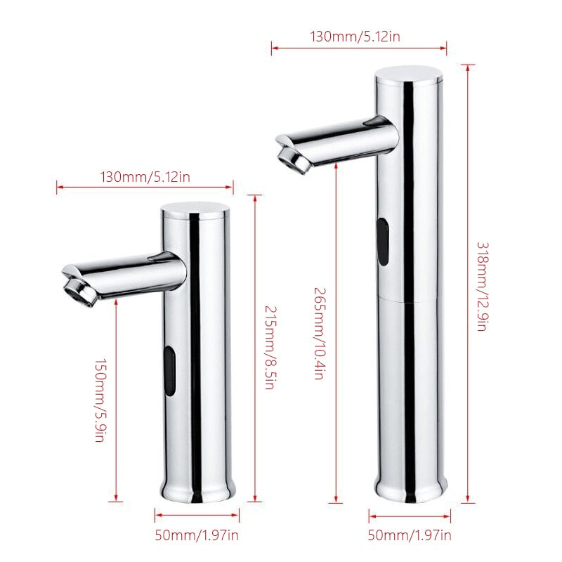 Mosrugs | AquaSense Automatic Infrared Sensor Tap – Touchless Water Control for Hygiene & Efficiency