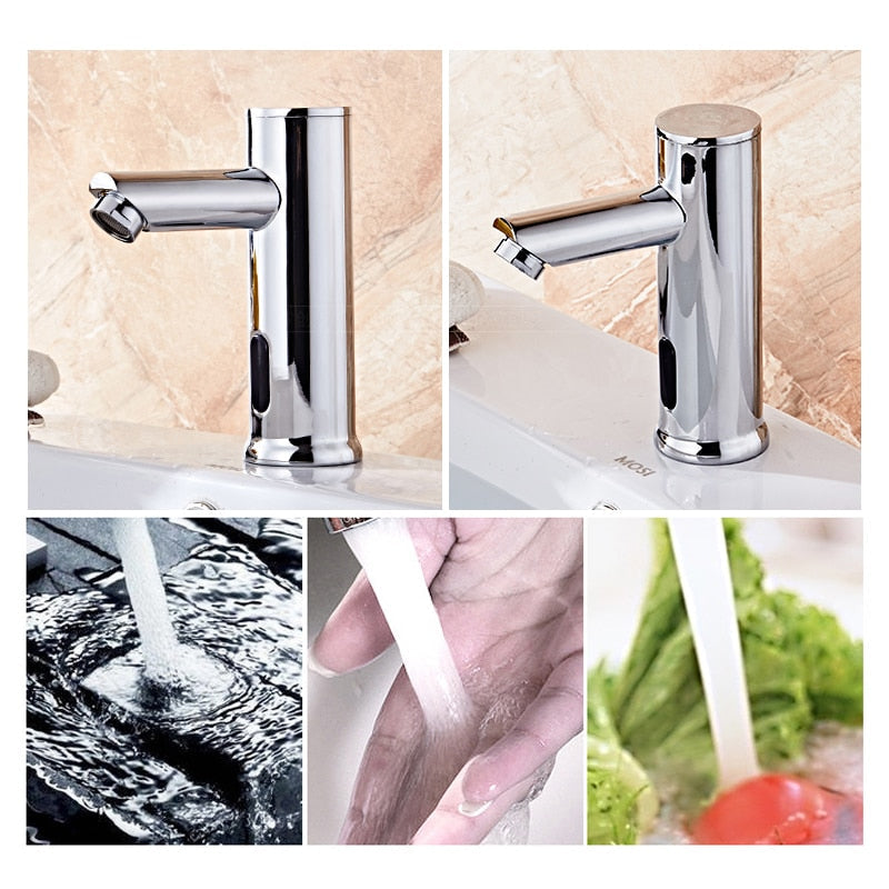 Mosrugs | AquaSense Automatic Infrared Sensor Tap – Touchless Water Control for Hygiene & Efficiency