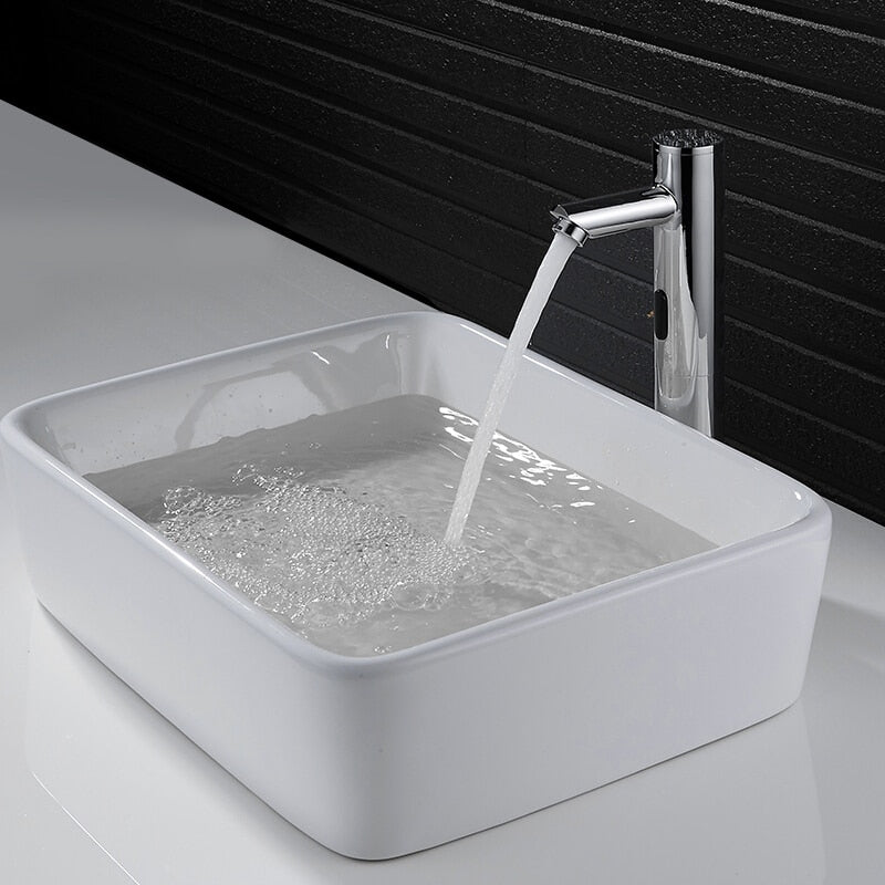Mosrugs | AquaSense Automatic Infrared Sensor Tap – Touchless Water Control for Hygiene & Efficiency