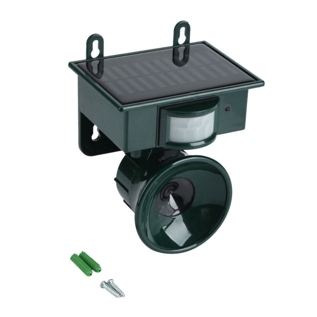 Mosrugs | TerraGuard – Weatherproof Solar Bird Repeller with PIR Motion Sensor & Natural Sound Deterrent