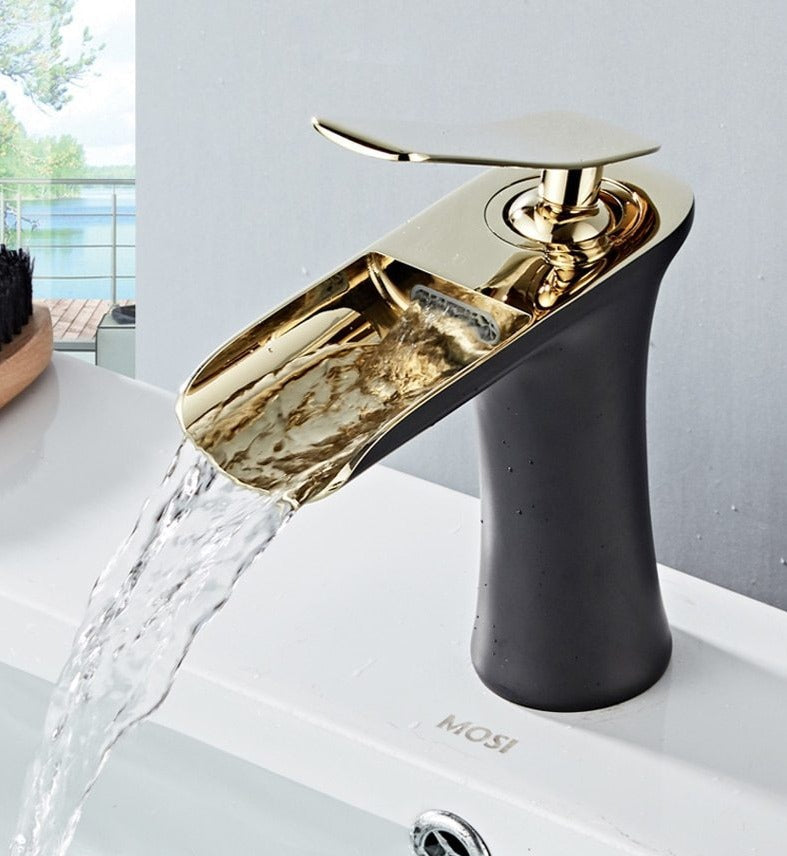 Mosrugs | Modern Waterfall Bathroom Tap – Stylish Design & Elegant Water Flow