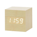 Mosrugs | Digital LED Alarm Clock | Voice Control, Clear Display & Modern Design for Bedroom Use