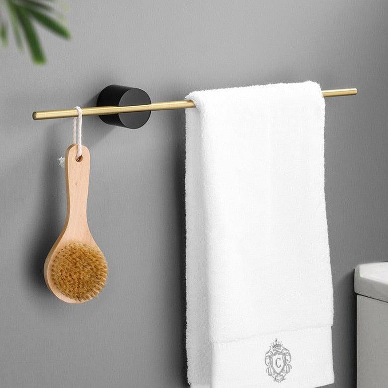 Mosrugs | Modern Metal Towel Rack – Wall-Mounted, Rustproof & Space-Saving Bathroom Holder