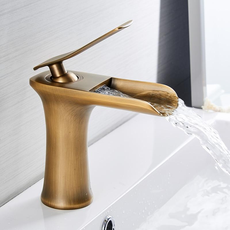 Mosrugs | Modern Waterfall Bathroom Tap – Stylish Design & Elegant Water Flow
