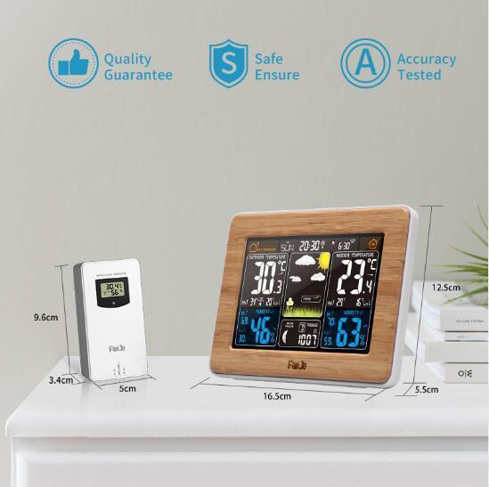 Mosrugs | Premium Wireless Home Weather Station – Accurate Indoor & Outdoor Monitoring