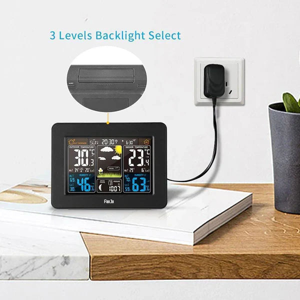 Mosrugs | Premium Wireless Home Weather Station – Accurate Indoor & Outdoor Monitoring