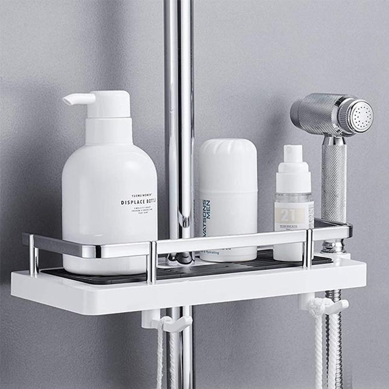 Mosrugs | BathBuddy | No-Drill Shower Shelf – Space-Saving Bathroom Storage