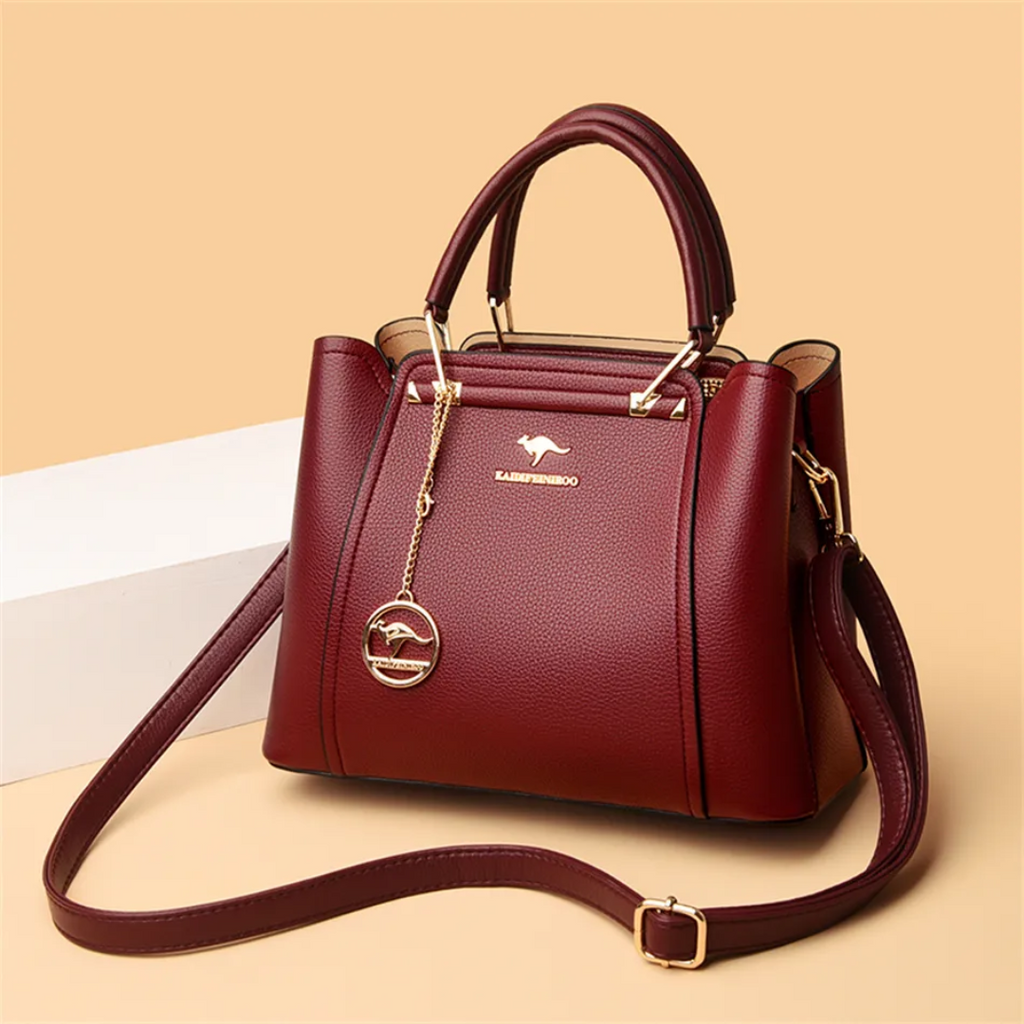 Mosrugs | Vivian Luxury Shoulder Bag – Elegant PU Leather Handbag with Crossbody Strap