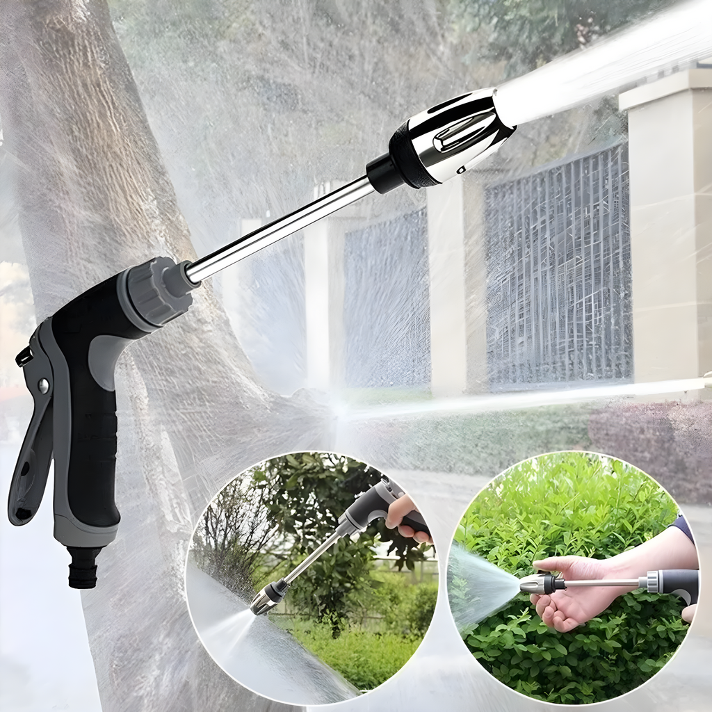 Mosrugs | AquaBlitz High-Pressure Spray Gun – Universal Hose Attachment for Powerful Cleaning