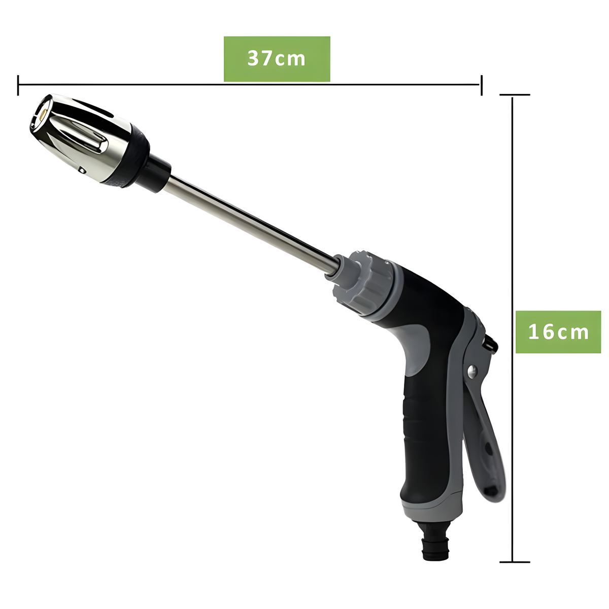 Mosrugs | AquaBlitz High-Pressure Spray Gun – Universal Hose Attachment for Powerful Cleaning