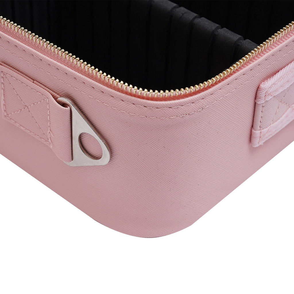 Mosrugs | Portable Travel Makeup Case with LED Mirror & Adjustable Light
