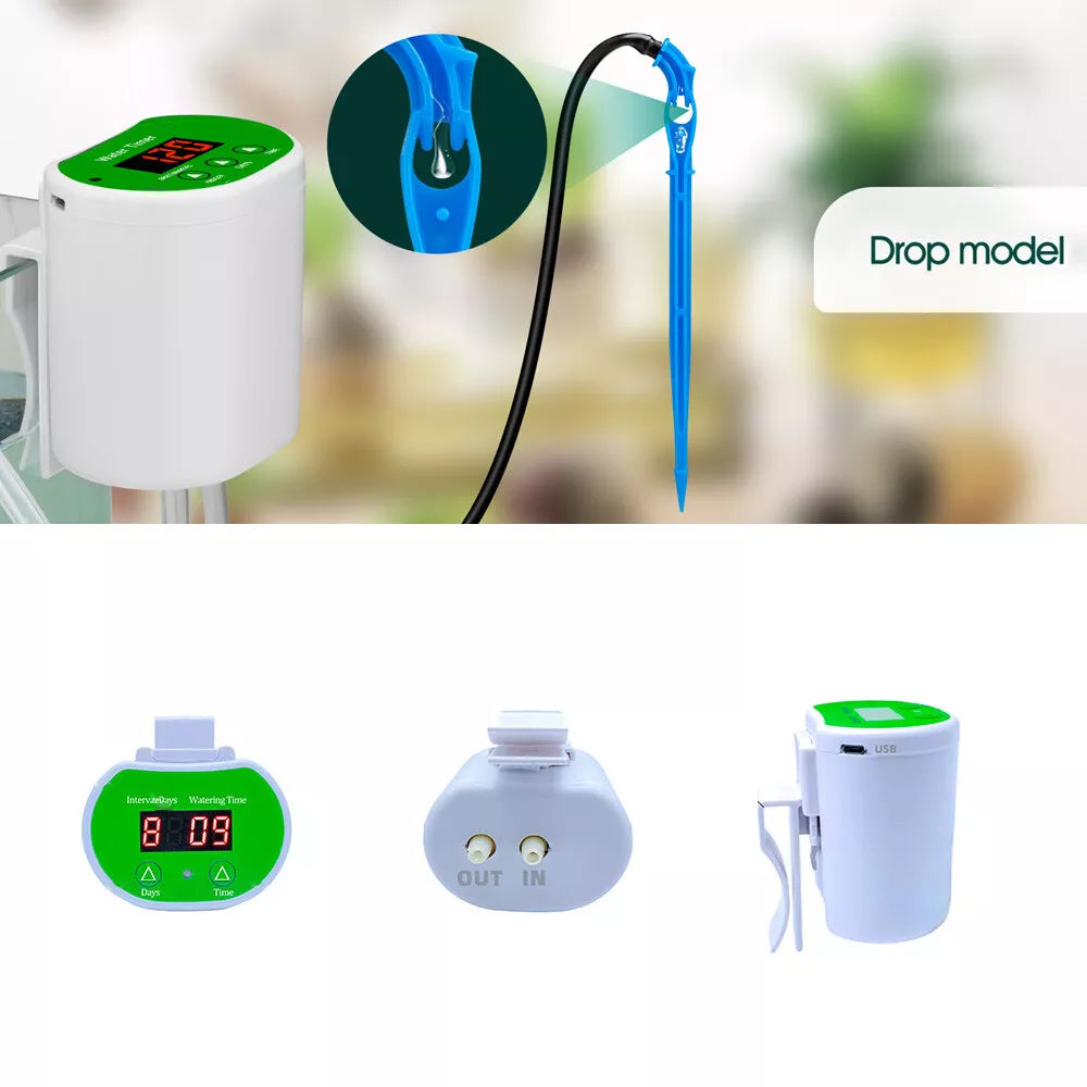 Mosrugs | Automatic Watering System for Indoor Plants | Smart Irrigation with Pump & Timer