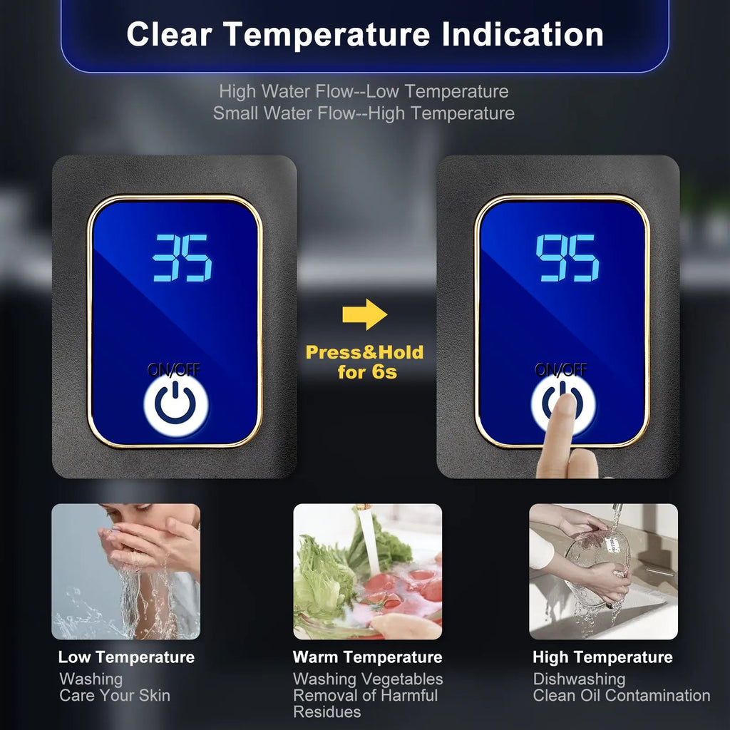 Mosrugs | Instant Tankless Water Heater – Compact, Energy-Efficient Hot Water On Demand