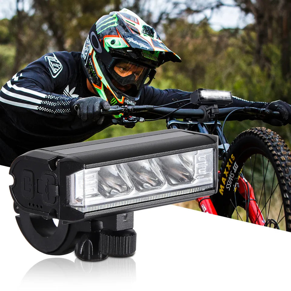 Mosrugs | Ultra-Bright LED Bike Light | Adjustable Brightness | Waterproof & Multi-Mode Cycling Light