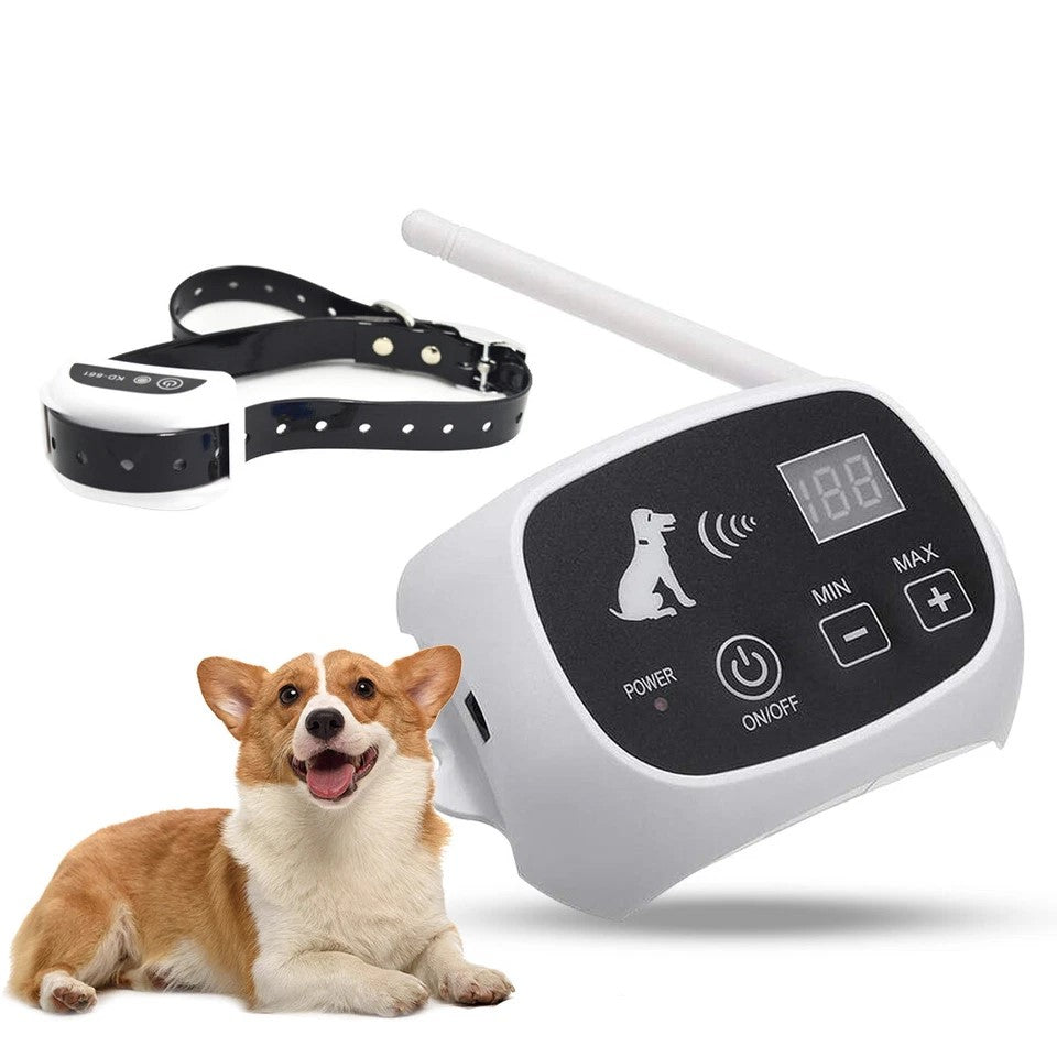 Mosrugs | HaloGuard Wireless Dog Fence with Training Mode – Safe Boundary System for Small & Large Dogs