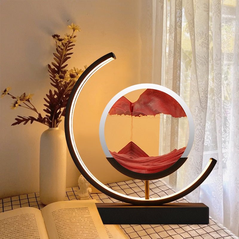 Mosrugs | Deep Sea Sandscapes: Illuminated Sand Art for Serene Home Decor