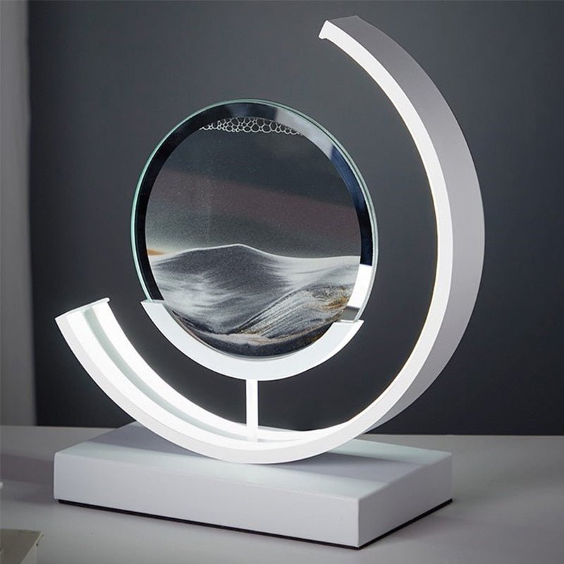 Mosrugs | Deep Sea Sandscapes: Illuminated Sand Art for Serene Home Decor