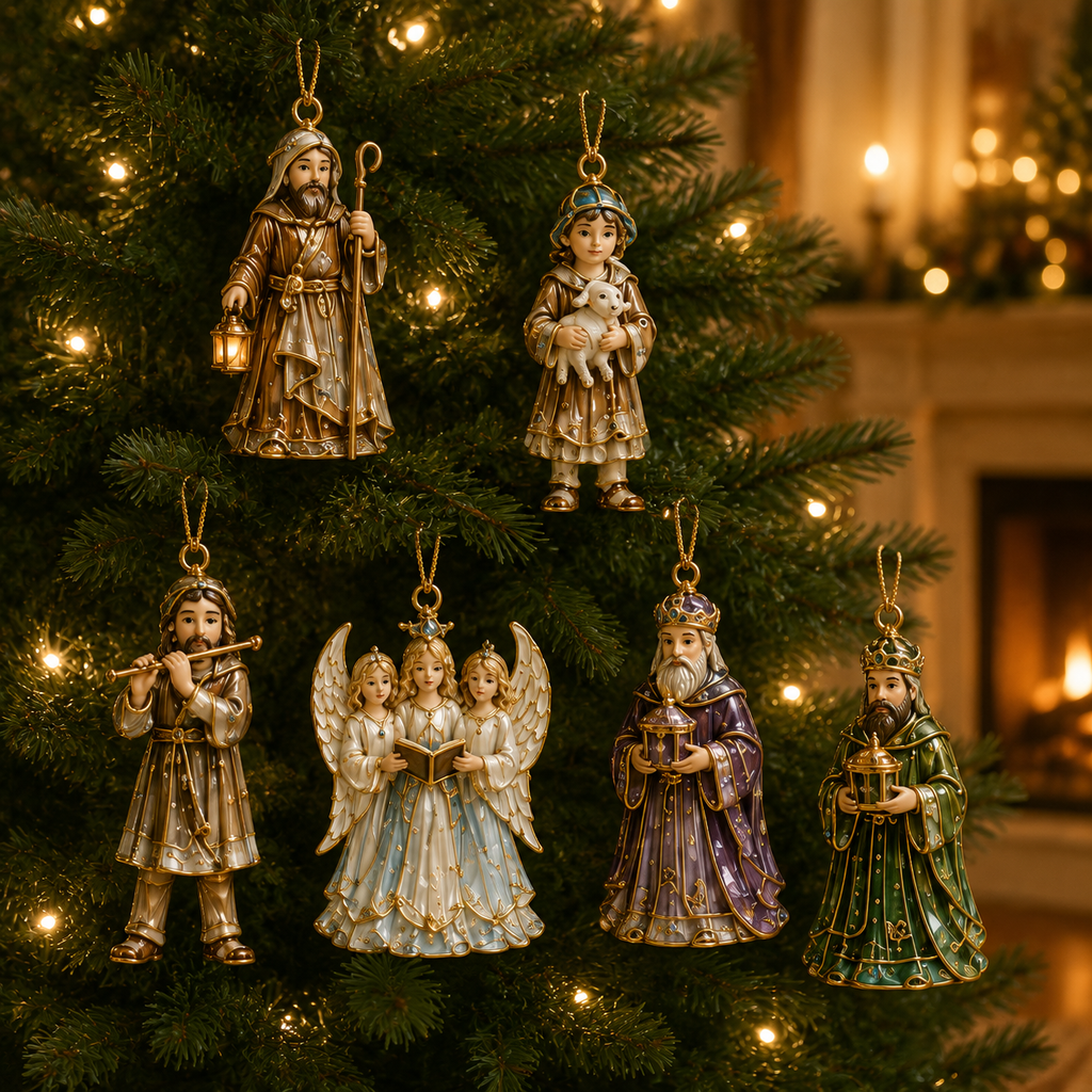 2026 Advent Calendar: The Coming of Jesus, Religious Christmas Countdown Decor