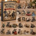 Mischievous Pitbull Advent Calendar 2026