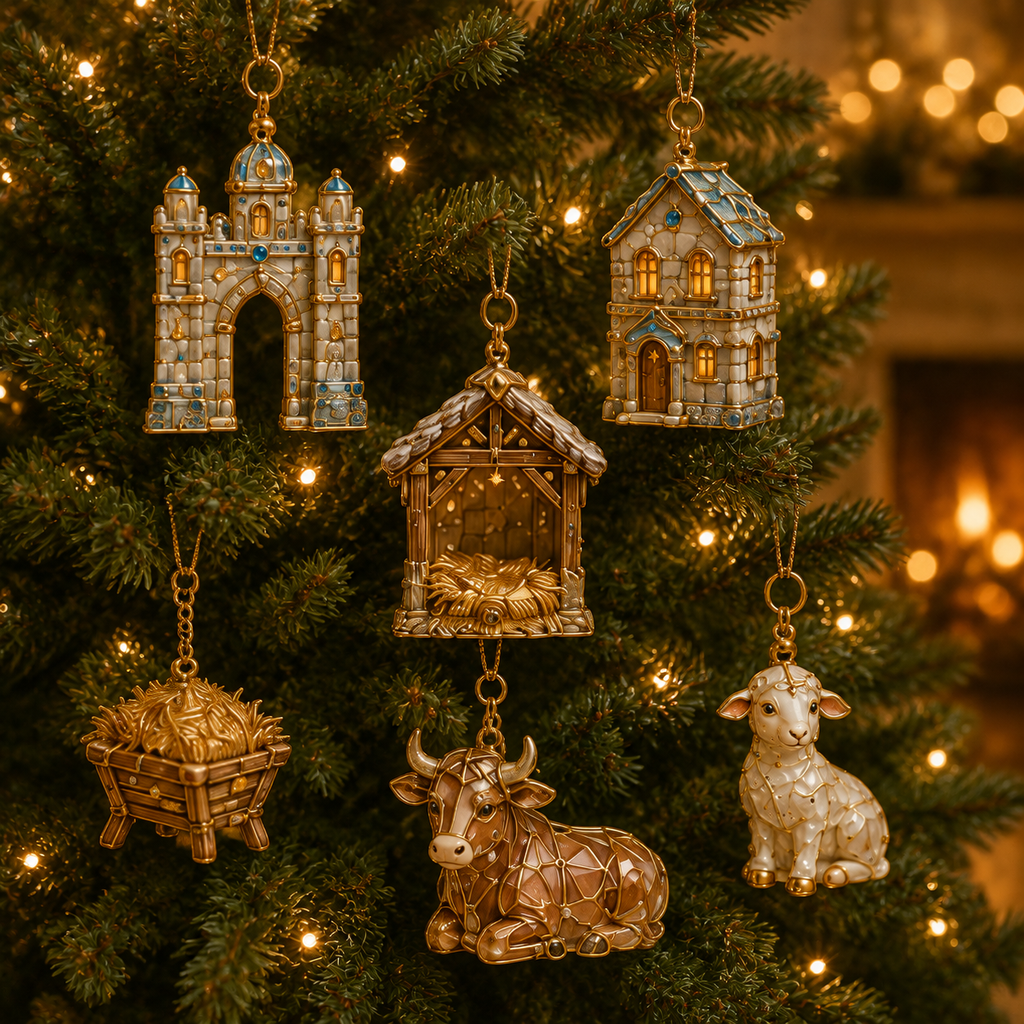 2026 Advent Calendar: The Coming of Jesus, Religious Christmas Countdown Decor