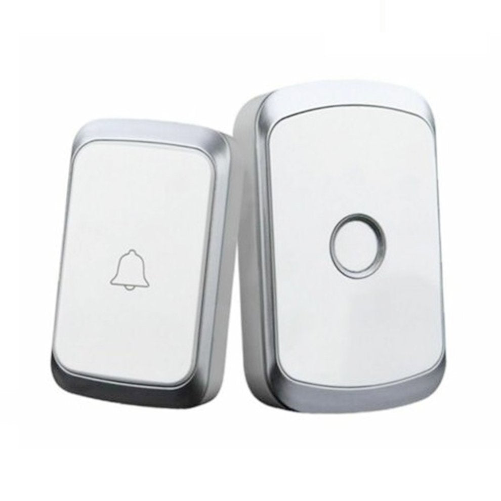 Wireless Waterproof Doorbell with LED Flash – Easy Installation, Adjustable Volume & 36 Chimes