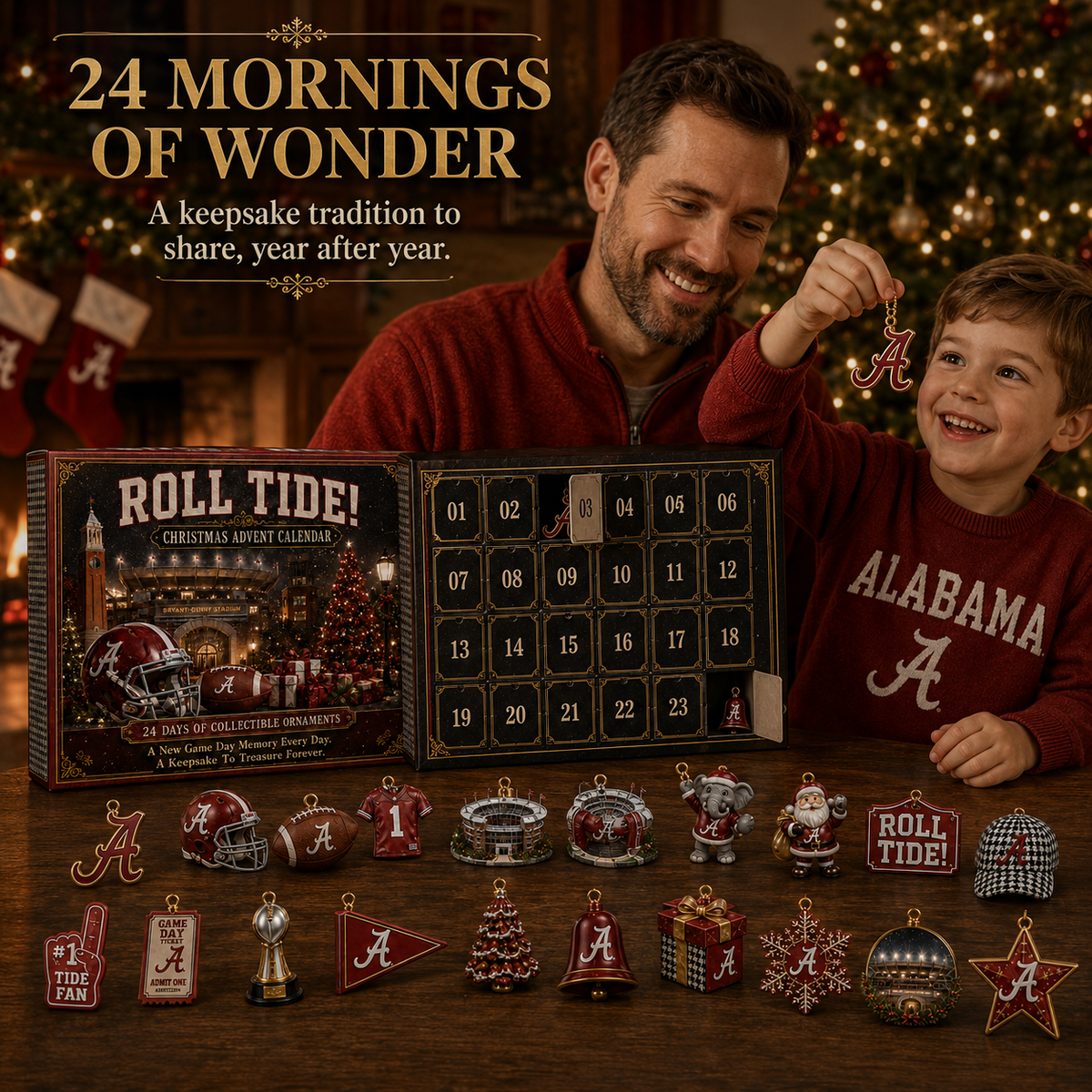 Roll Tide! Football Christmas Advent Calendar