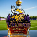 Minnesota Vikings Commemorative Whisky Bottle