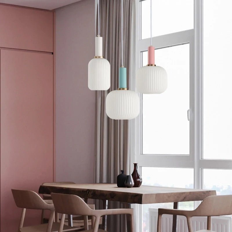 Mosrugs | LuxePrism – Sleek Glass Pendant Light with a Touch of Luxury