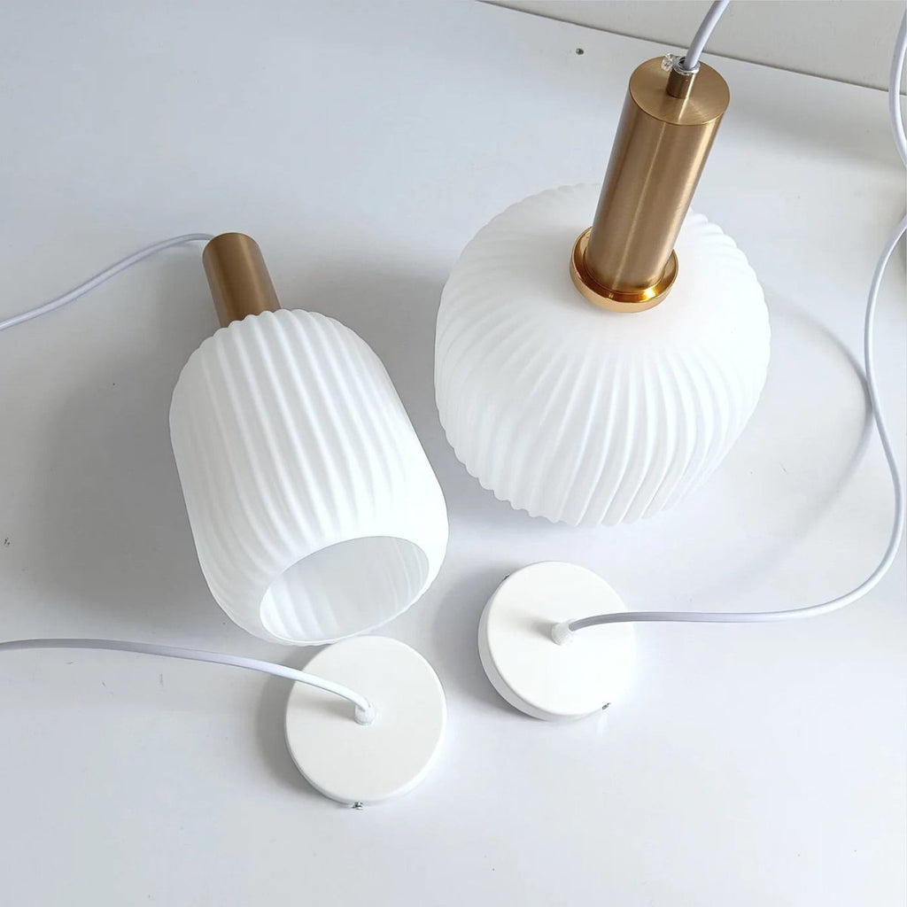 Mosrugs | LuxePrism – Sleek Glass Pendant Light with a Touch of Luxury