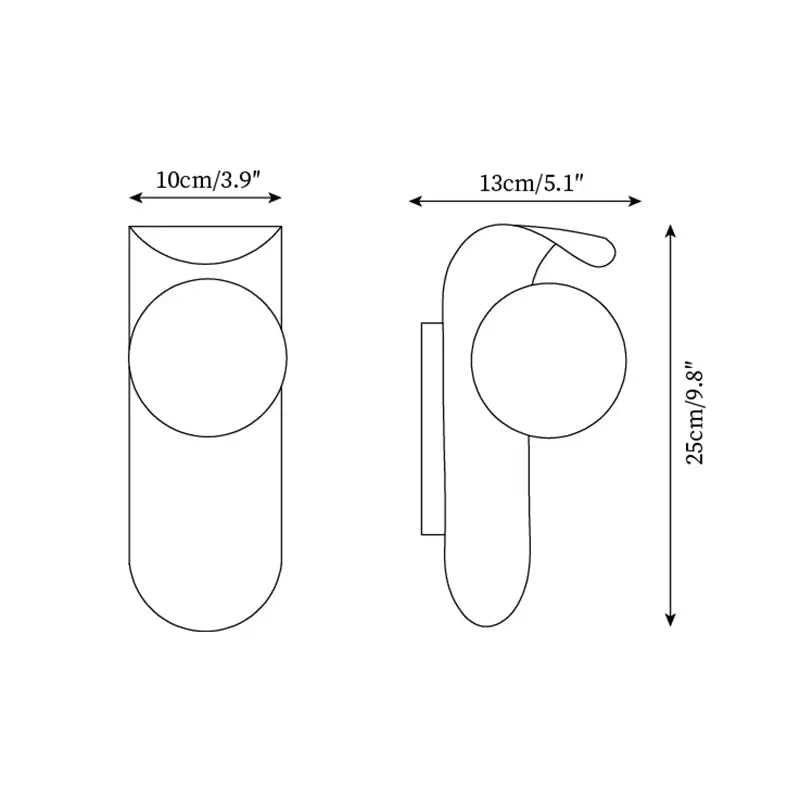 Mosrugs | Carlyle Wall Lamp | Stylish Modern Lighting for Any Room