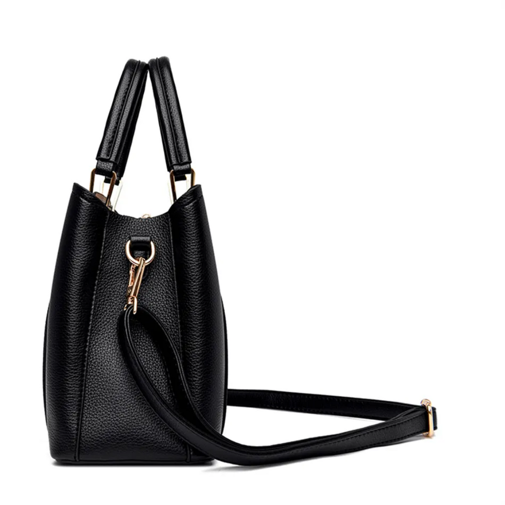 Mosrugs | Vivian Luxury Shoulder Bag – Elegant PU Leather Handbag with Crossbody Strap