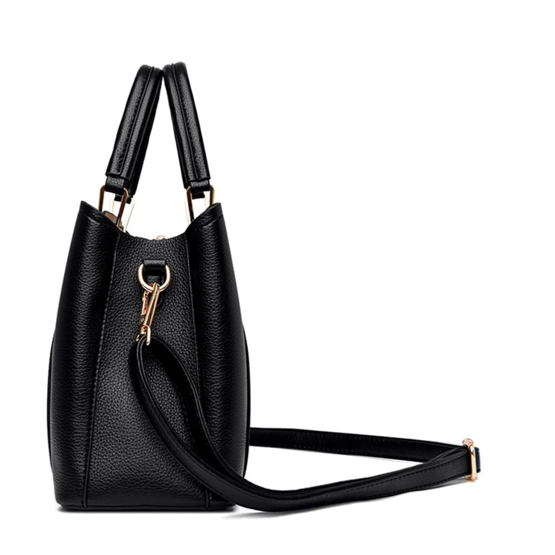 Mosrugs | Vivian Luxury Shoulder Bag – Elegant PU Leather Handbag with Crossbody Strap