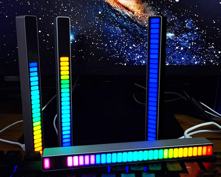 Mosrugs | Smart Sound-Activated RGB Light Bar | Music Sync LED Ambient Lighting