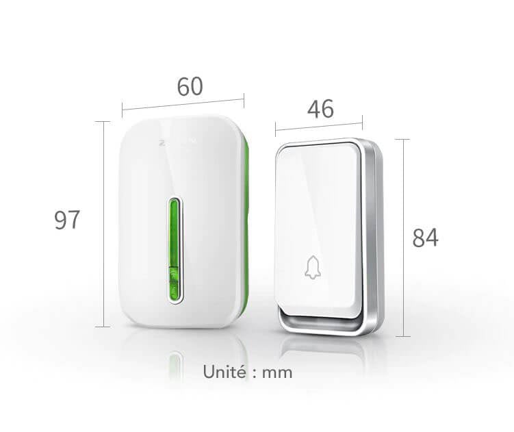 Mosrugs | Wireless Smart Doorbell – Battery-Free, Waterproof & Energy-Efficient Outdoor Doorbell
