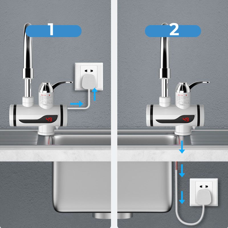 Mosrugs | HotFlow Instant Electric Water Heater Tap – Instant Hot Water for Kitchens & Bathrooms (3000W)