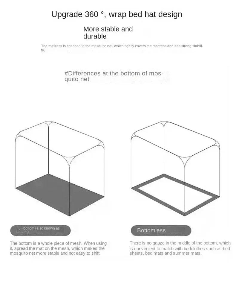Mosrugs | Starry Gray Mosquito Net – No-Installation Insect Protection for Relaxed Indoor & Outdoor Nights
